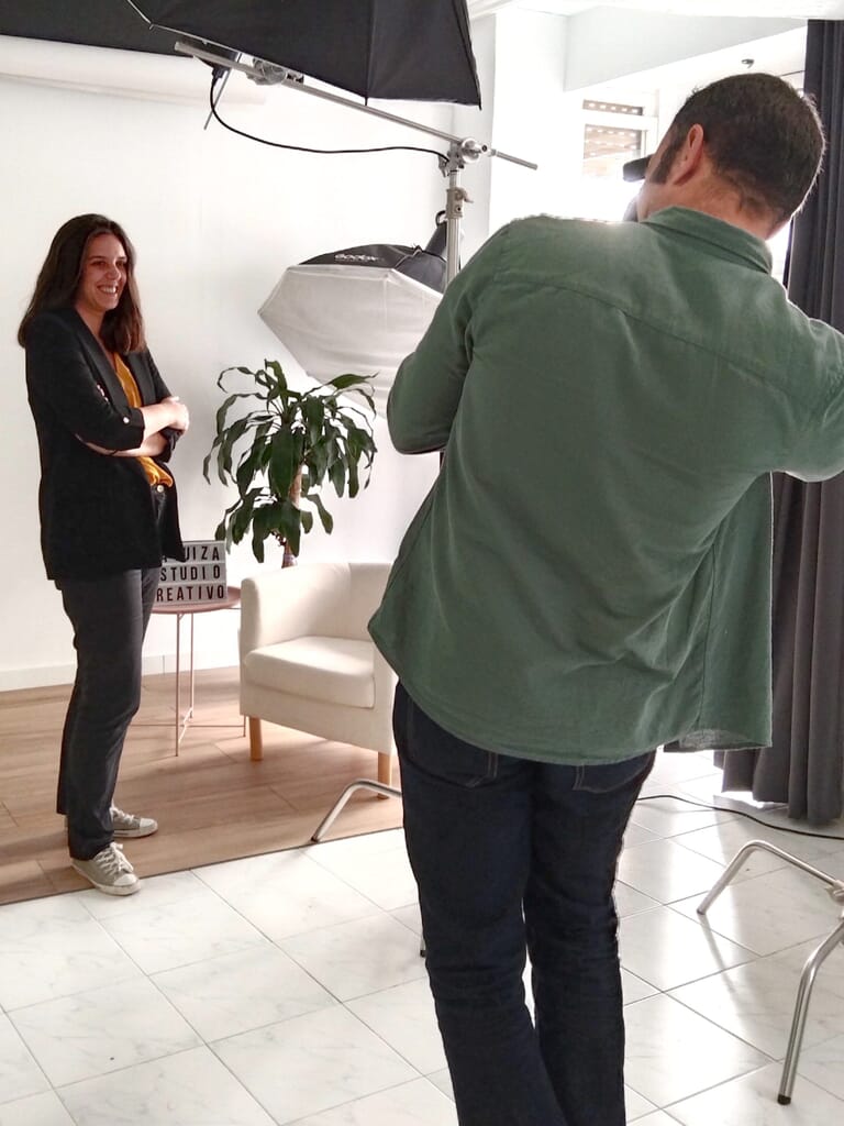 sesión de fotos de marca personal estudio PICTUREO